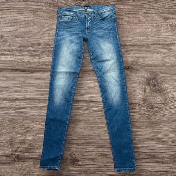 Flying Monkey Platinum Blue Skinny Jeans Modern Fit Size 27 - Picture 1 of 6